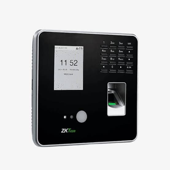 MB10-VL ZKTeco — Terminal Multibiométrico de Tiempo y Asistencia