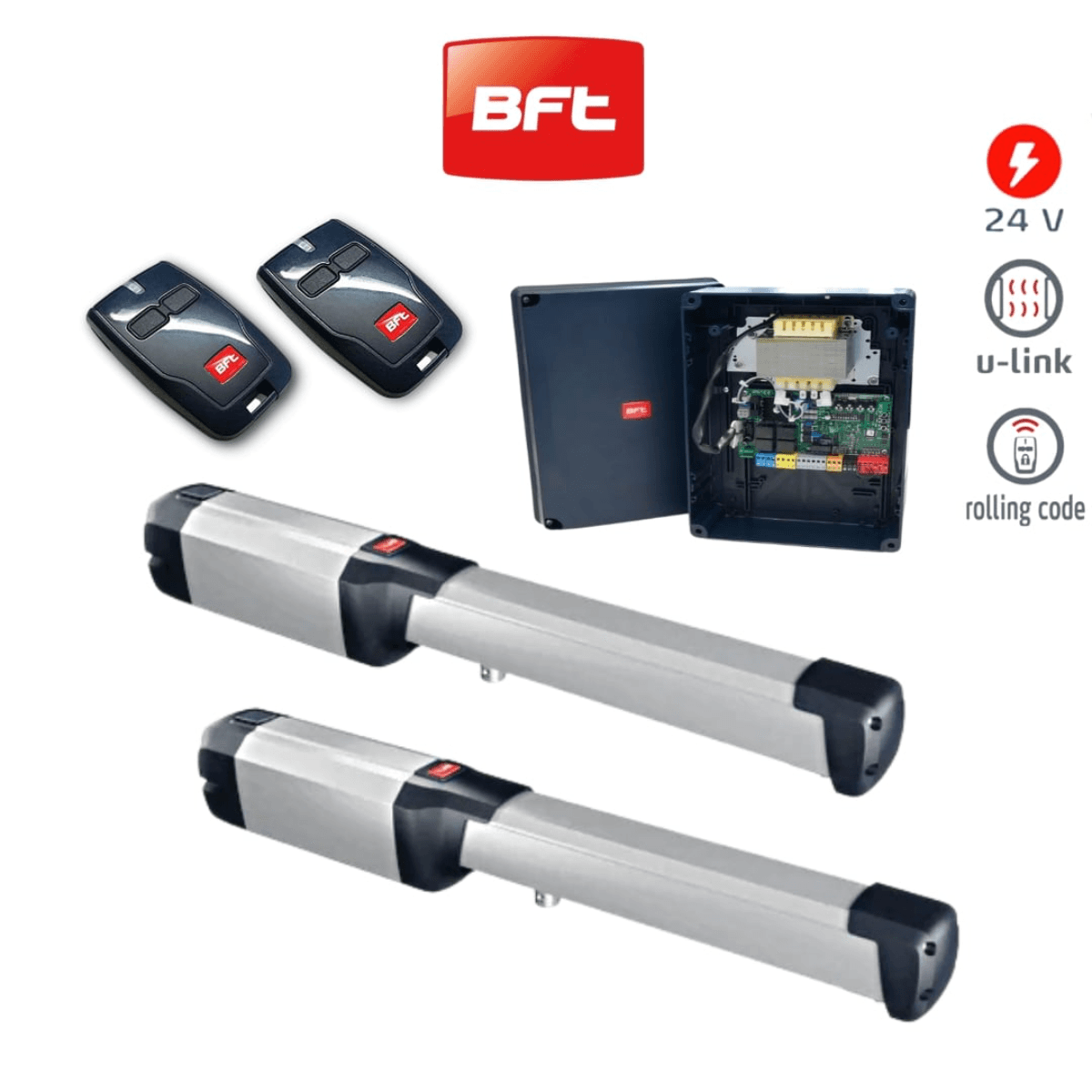 Kit 2 Brazos Electromecánicos BFT Phobos AC A25